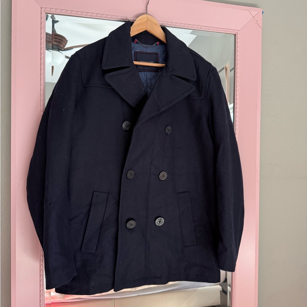 Men's Navy Peacoat